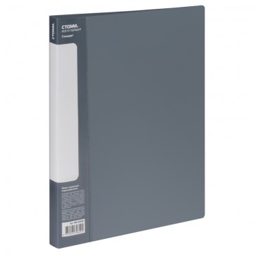 Папка с пружинным скоросшивателем СТАММ 