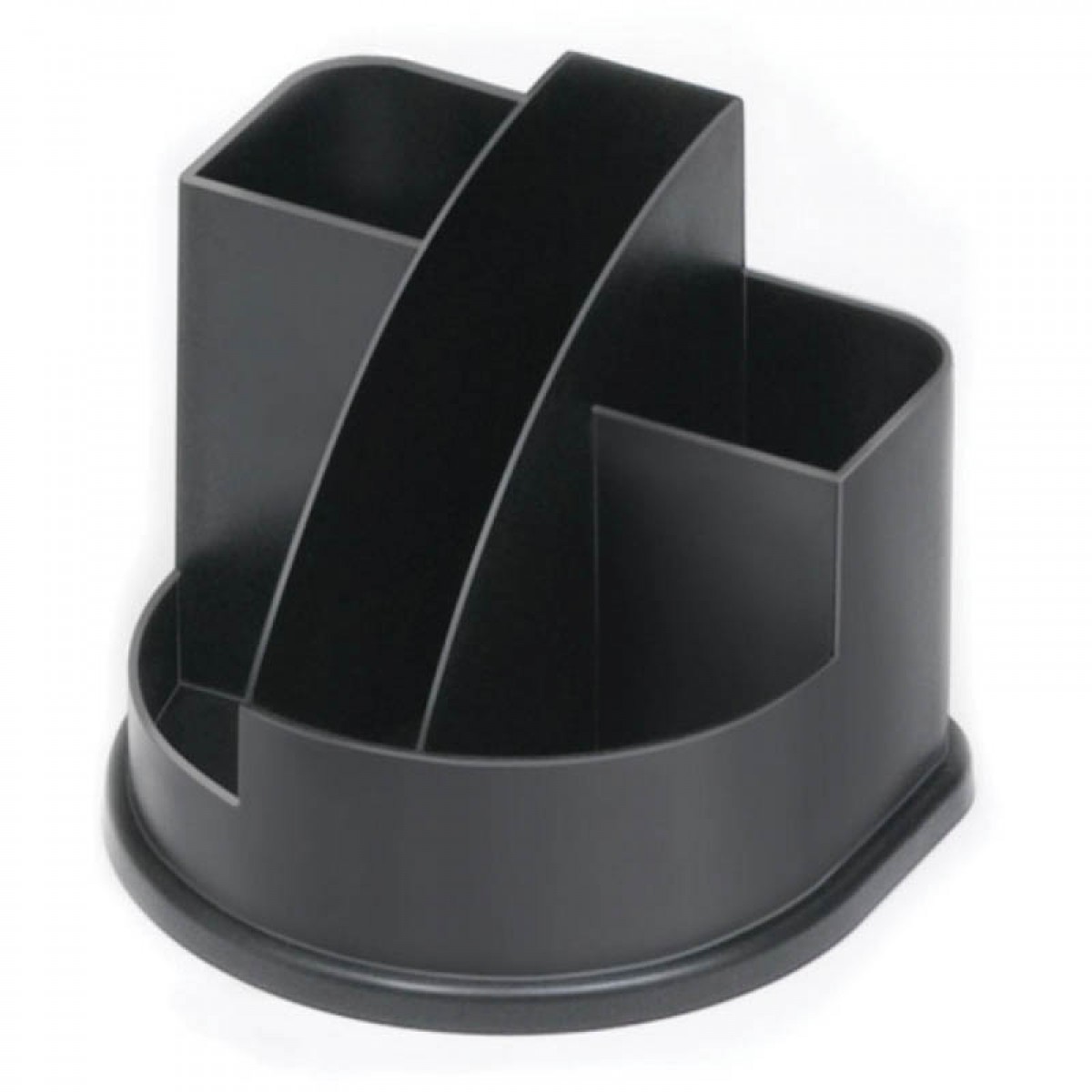 Подставка-органайзер д/канцеляр.мелочей Attache Авангард 5 отделений, черная