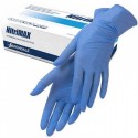 Перчатки нитриловые универсальные NitriMax неопудренные голубые (50пар) L