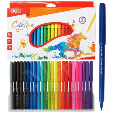 Фломастеры  24 цвета, ColoRun
