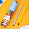 Фломастеры 12 цветов, в тубе, «ColoRun»