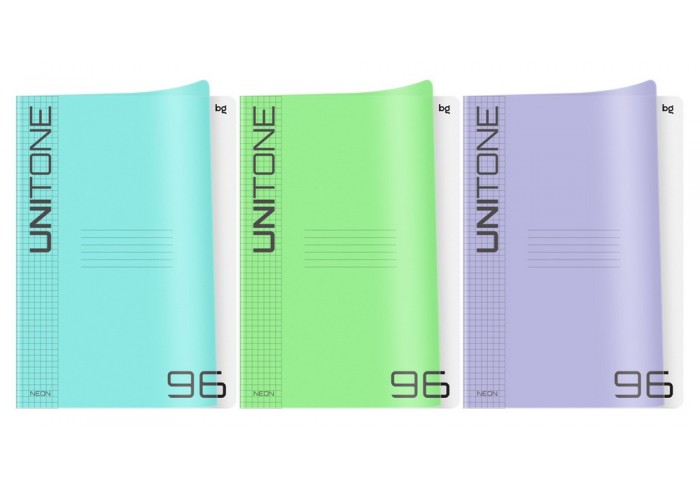 Тетрадь 96л., А4 клетка BG 