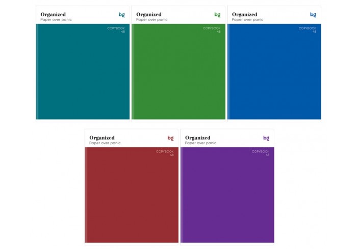 Тетрадь 48л., А5, клетка BG 