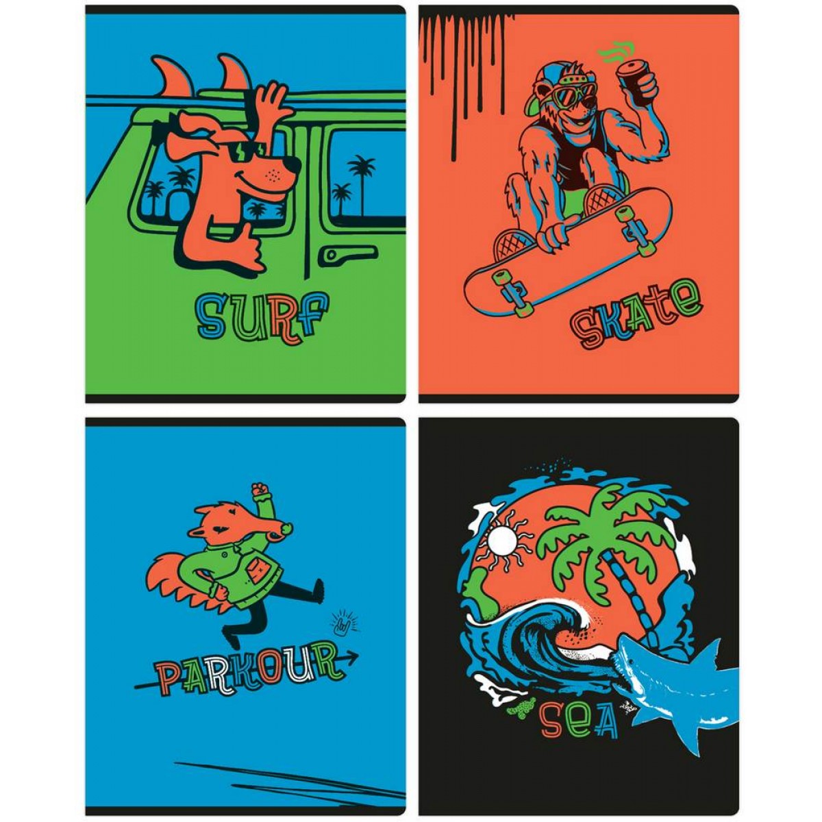 Тетрадь 48л., А5, клетка BG 