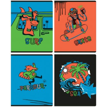 Тетрадь 48л., А5, клетка BG 