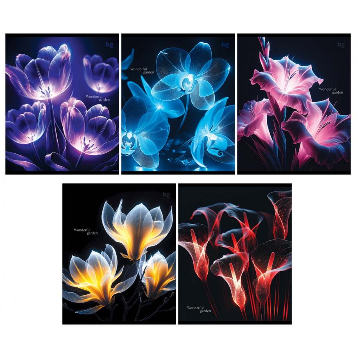 Тетрадь 48л., А5, линия BG 