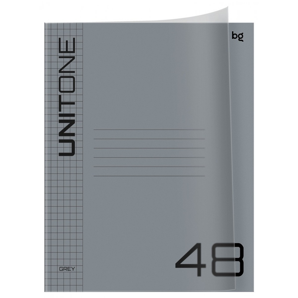 Тетрадь 48л., А5 клетка BG 