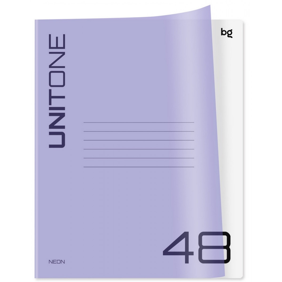 Тетрадь 48л. клетка BG 