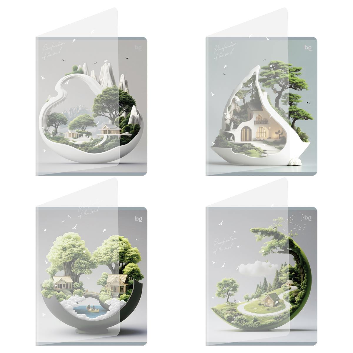 Тетрадь 48л., А5, клетка BG 