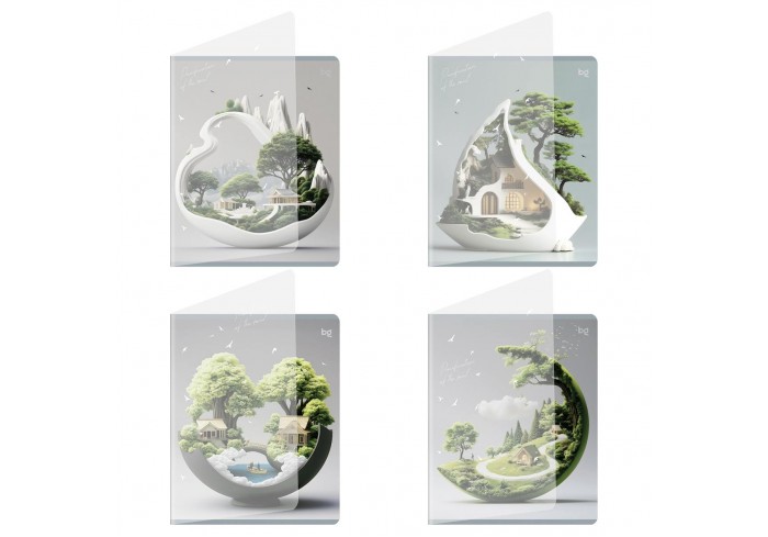 Тетрадь 48л., А5, клетка BG 