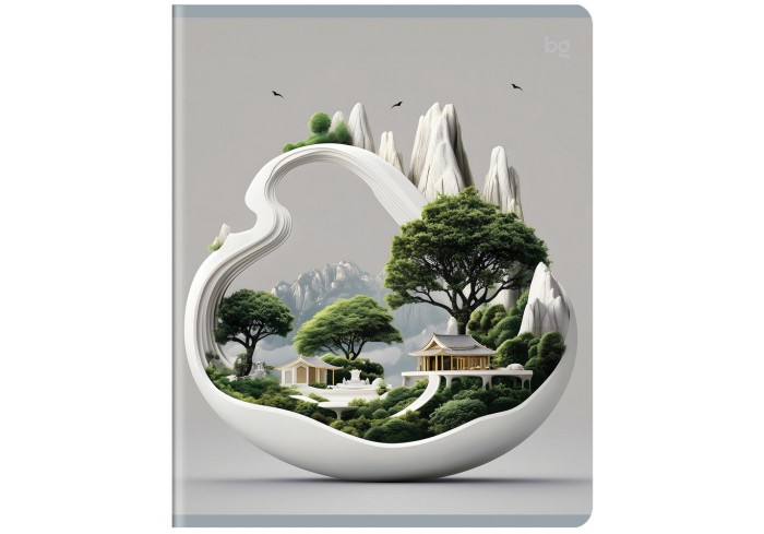 Тетрадь 48л., А5, клетка BG 