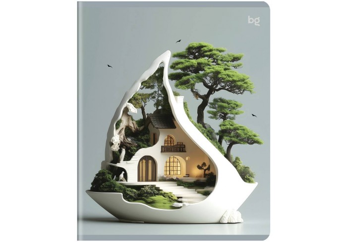 Тетрадь 48л., А5, клетка BG 