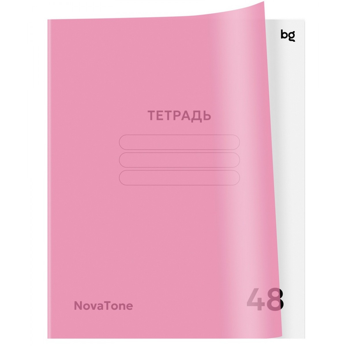 Тетрадь 48л. А5, клетка BG 