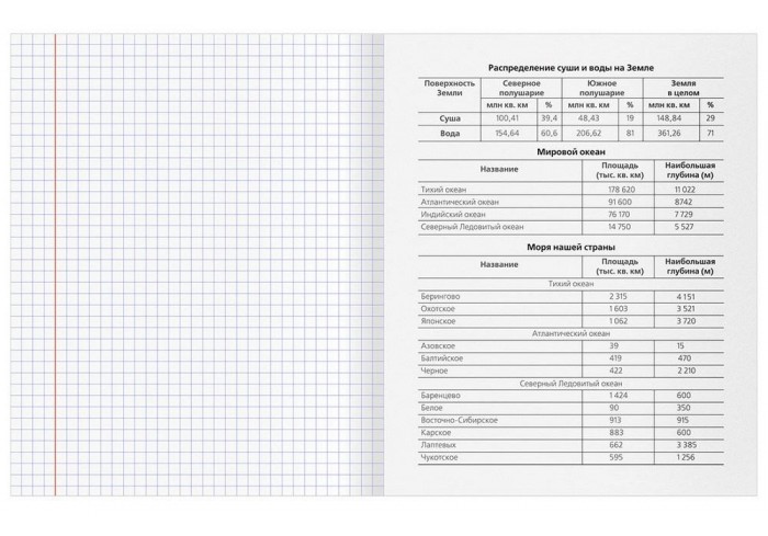 Тетрадь предметная 48л. BG 