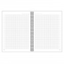 Тетрадь 160л., А4 клетка на гребне BG 
