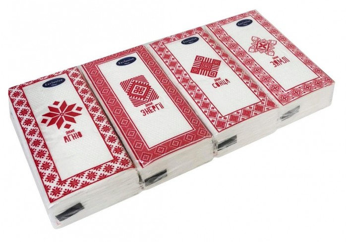 Платочки универс.гигиен.тисненые 3-х слойные, 200х200 БЕЛОРУС УЗОРЫ пп1.16 п1. ст.118НК РБ