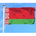 Государственный флаг Республики Беларусь размер 75х150 см ,ткань флажная сетка,карман 5см  СТБ 911-2